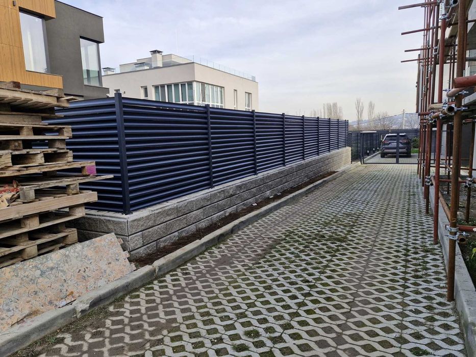 Ковано желязо, модерни метални огради, лазерно рязани панели