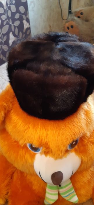 Шапка  норковая мужская