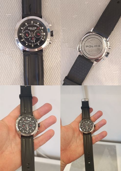 Ceas Police, bărbați, negru