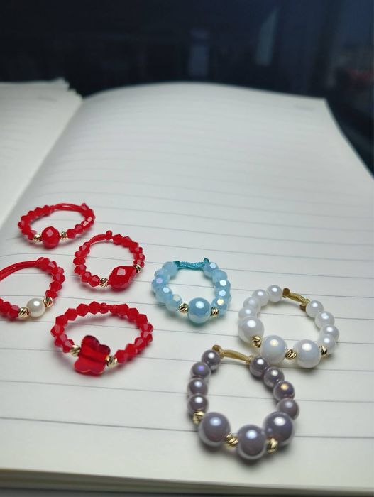 Martisoare cu bilute aur 14 k