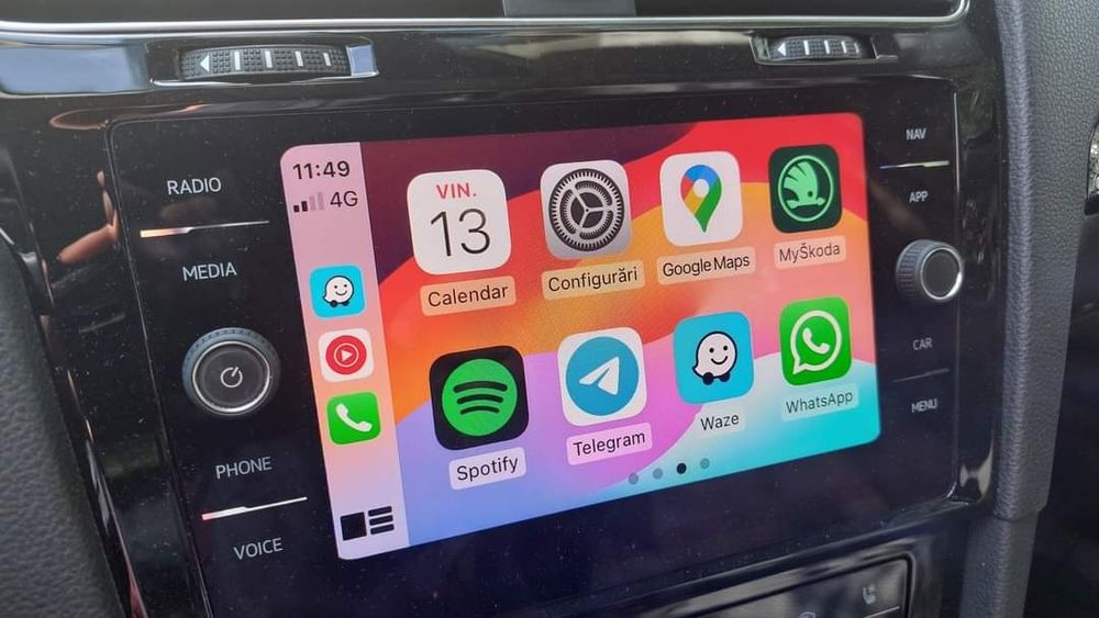 Activare carplay android auto VW Skoda touareg fullscreendiagnoza etc