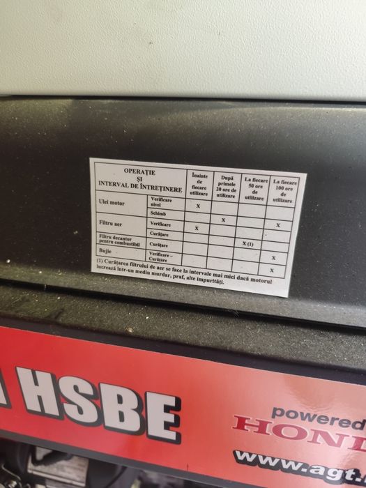 Generator curent 11 kVA  benzina