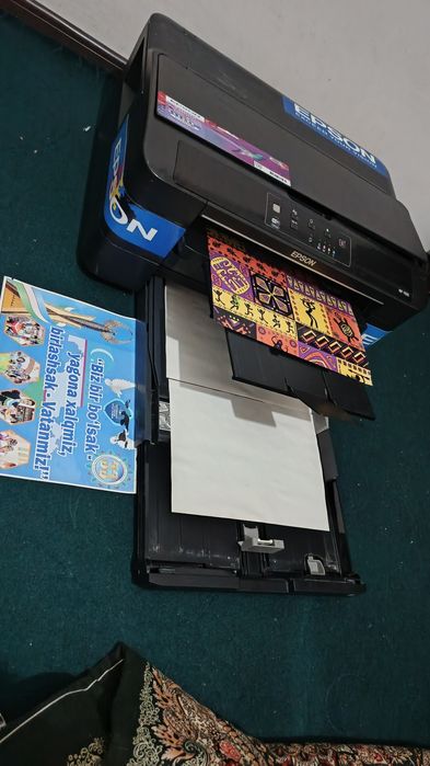 Epson yangi A3 + va A3 va A 4 printr dyuzi 100% toliq zaprafkasi toʼla