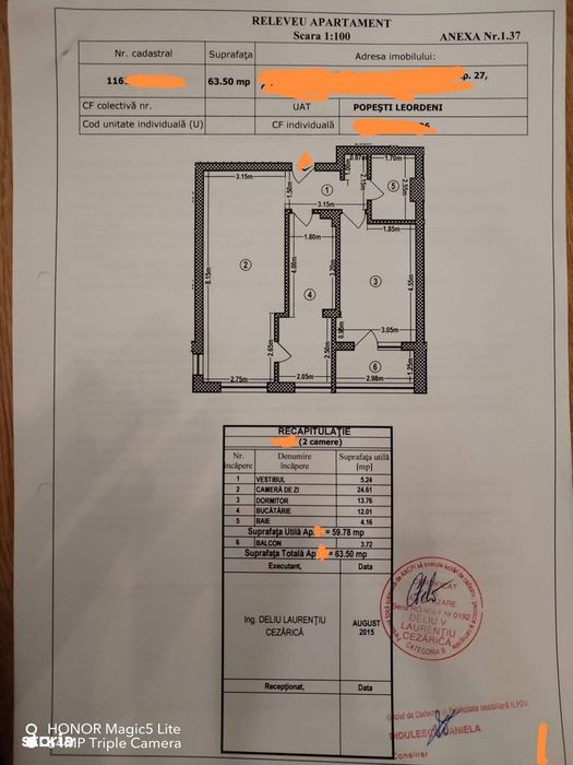 Apartament cu 2 camere, Mobilat, Metrou Dimitrie Leonida