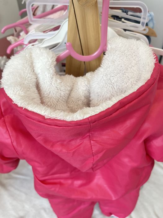 Ескимос гащеризон и зимни якета до 6-9 м и 12месеца