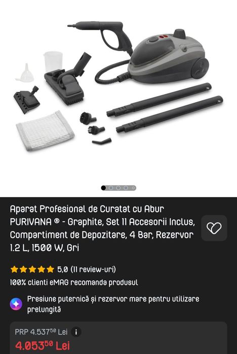 Aspirator cu abur