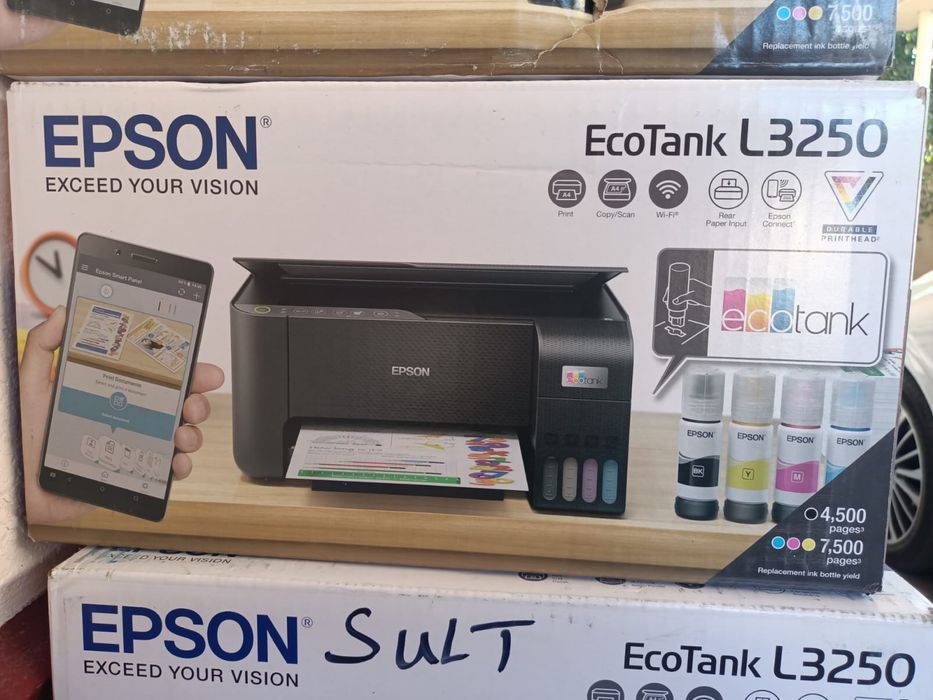 Epson L3250 Принтер Мфу запечатьный все модели есть