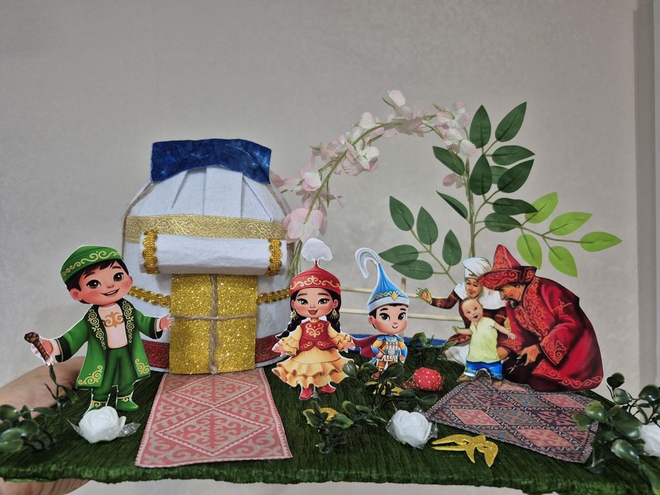 Поделка юрта на наурыз