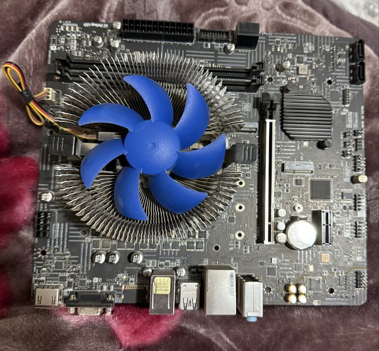 Комплект материнка + процессор