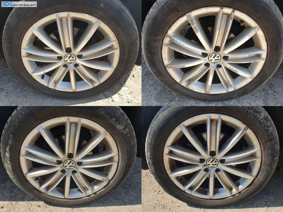 Set 4 Jante Roti Aliaj 235 50 18 R18 5x112 Volkswagen Touran 2003 - 2015