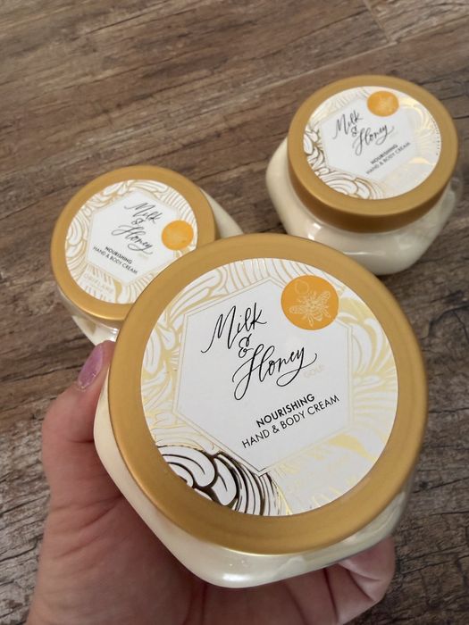 Подхранващ крем за ръце & тяло Milk & Honey Gold