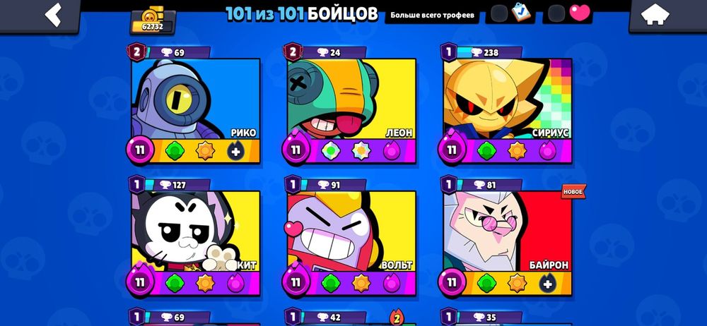 Аккаунт в бравл старсе