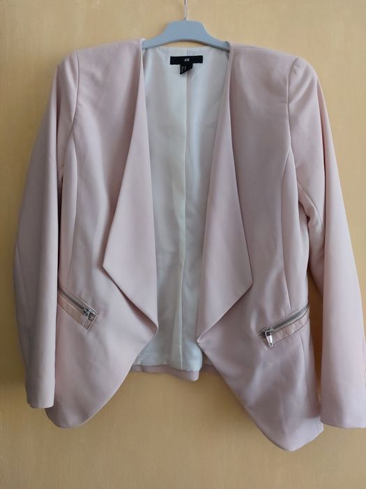 Sacou roz pal H&M