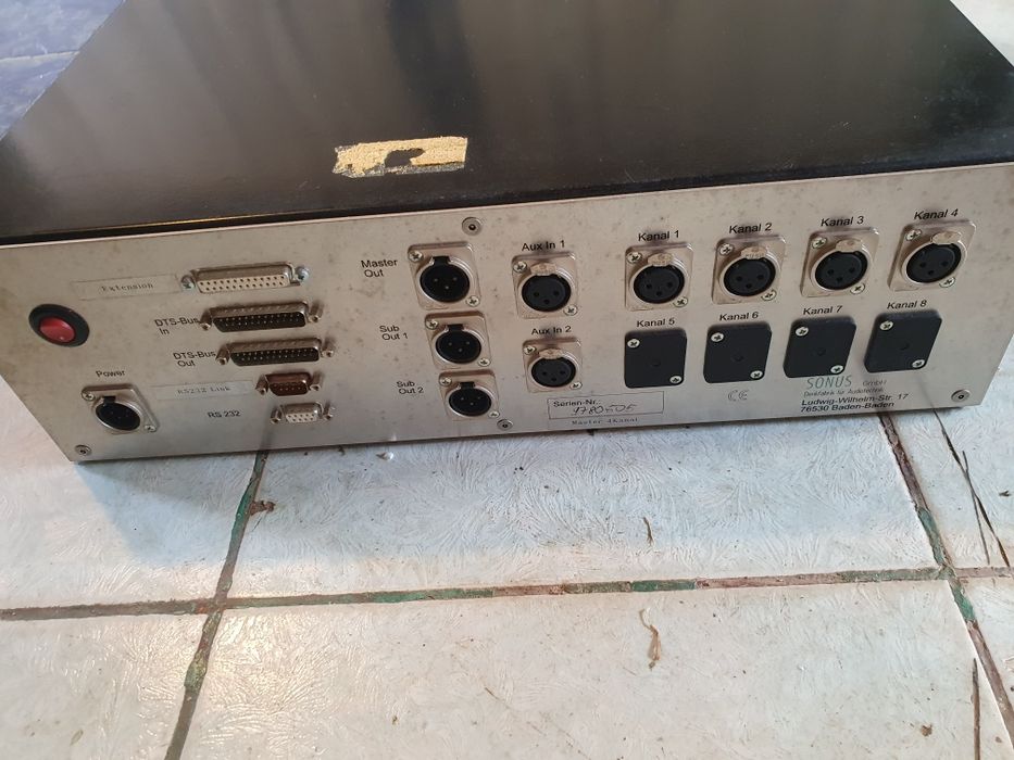 Sonus Dts Mixer 4-8 canale (statie amplificator egalizator )