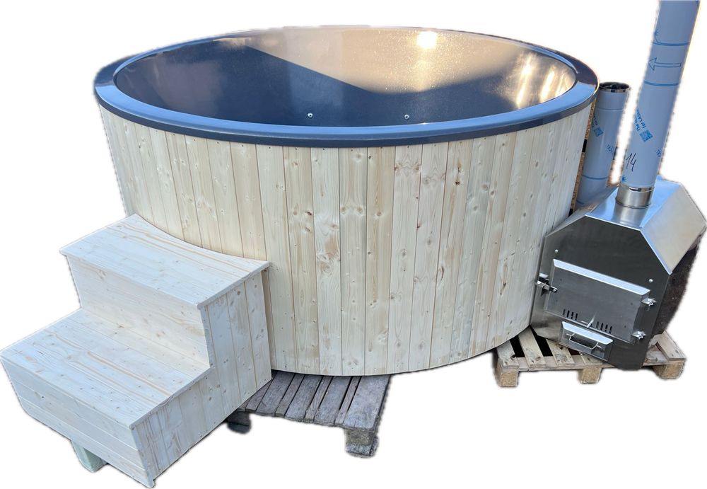 Ciubar Lux din fibra de sticla - Gri Perlat 8-10PRS/225cm Diametru/tub