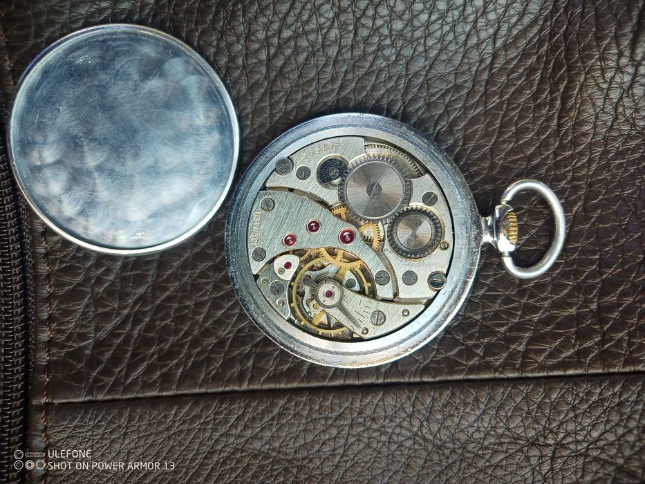 Джобна мълния с Масонски циферблат