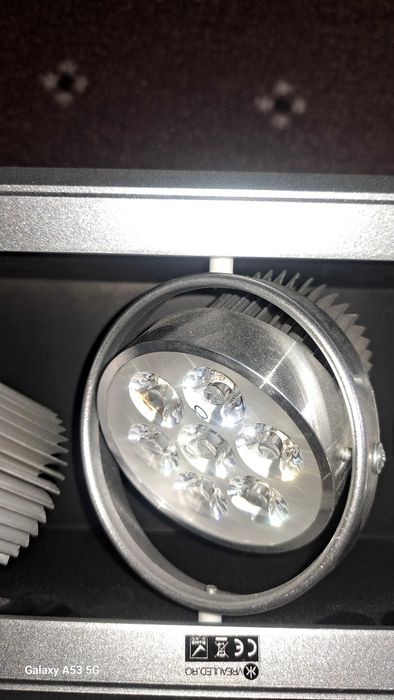 Lampa 3 x led reglabile