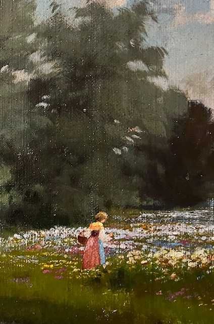 Tablou VECHI, MARE 100x70cm+R, AUTENTIC Tordai Székely (1890-1940) u/p