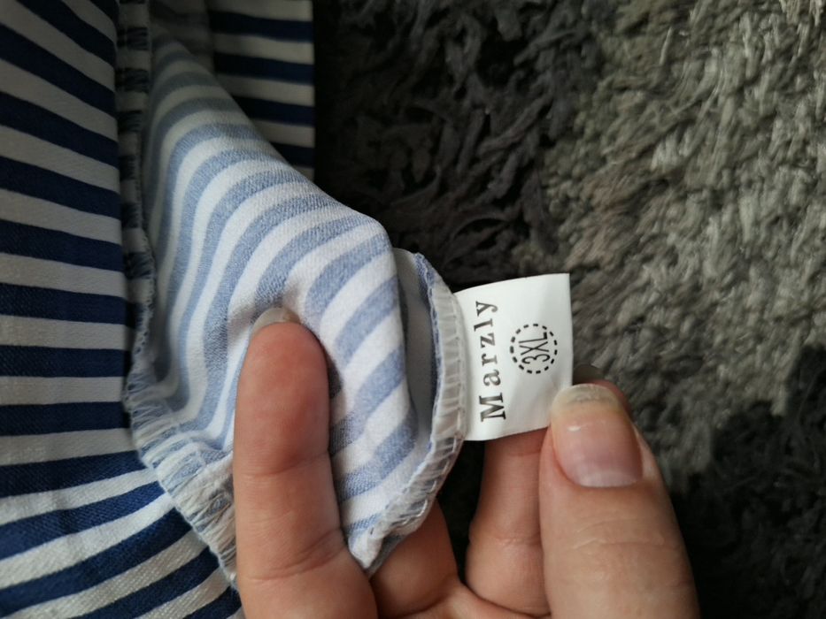 Pantaloni skinny în dungi