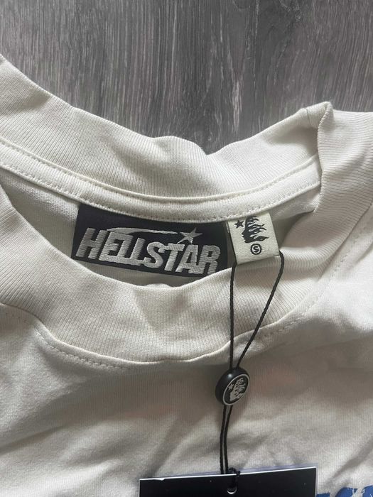 Tricou Hellstar Alb Albastru
