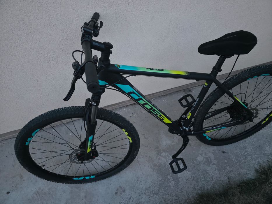 Bicicleta MTB Cross GRX 7 si dispozitiv antifurt