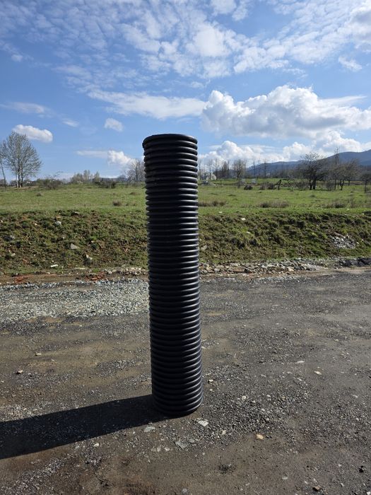 Tub corugat 40 cm diametru, 2m lungime
