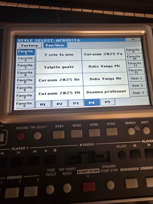 Set korg pa600 pa900 pa3x le 2025