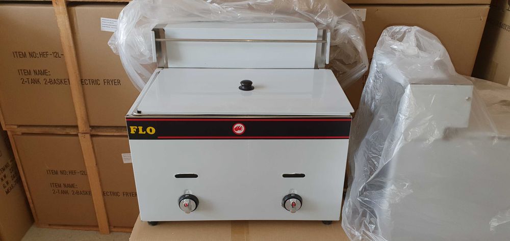 Lichidare stoc Friteuza cuva mare gaz langos TRANSPORT GRATUIT