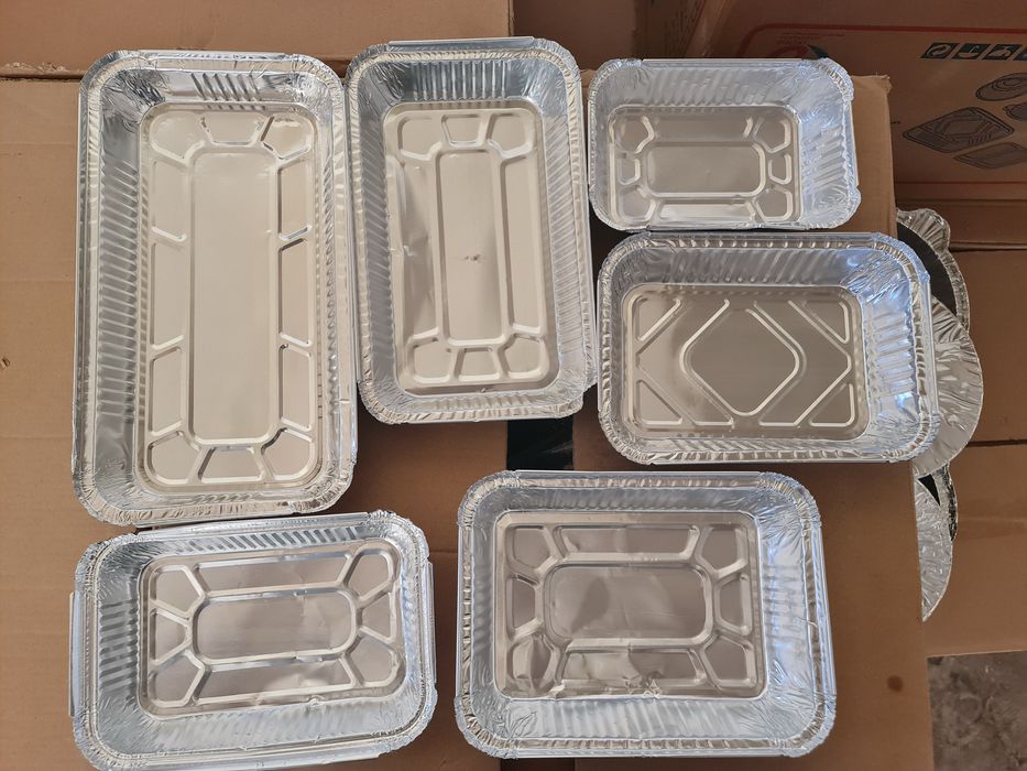 Одноразовая посуда Bir martalik idishlar из фольга