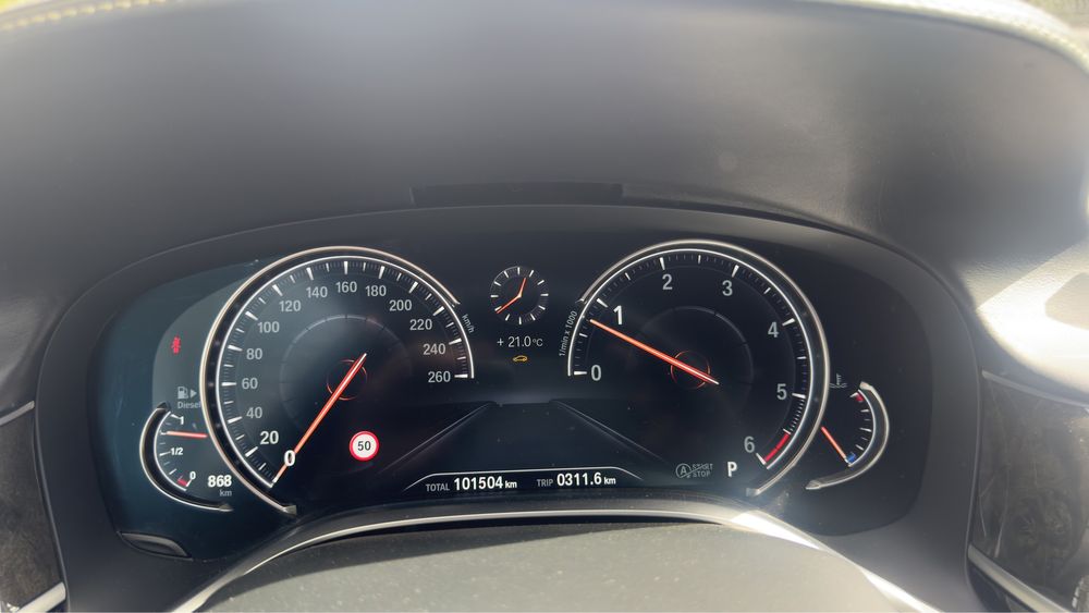 BMW 750d LXdrive , Pachet M,103000km, pret cu TVA