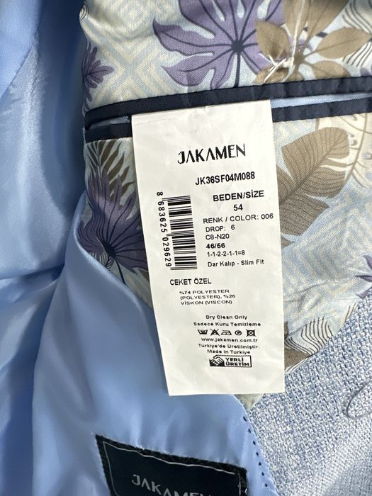 Пиджак турецкий, размер 54