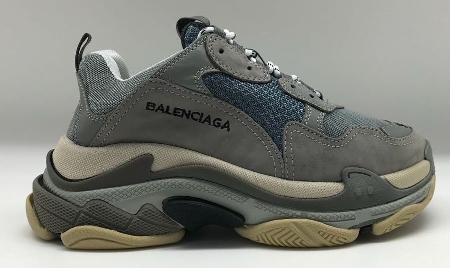 Кроссовки ЗИМА Balensiaga triple s