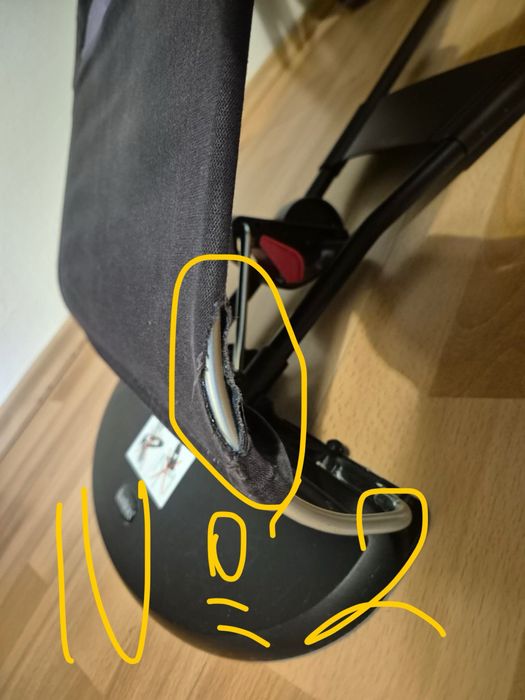 Шезлонг BabyBjorn/ бебешки шезлонг Baby Bjorn