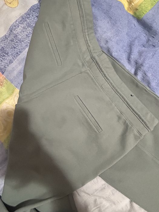 Pantaloni dama verde menta L