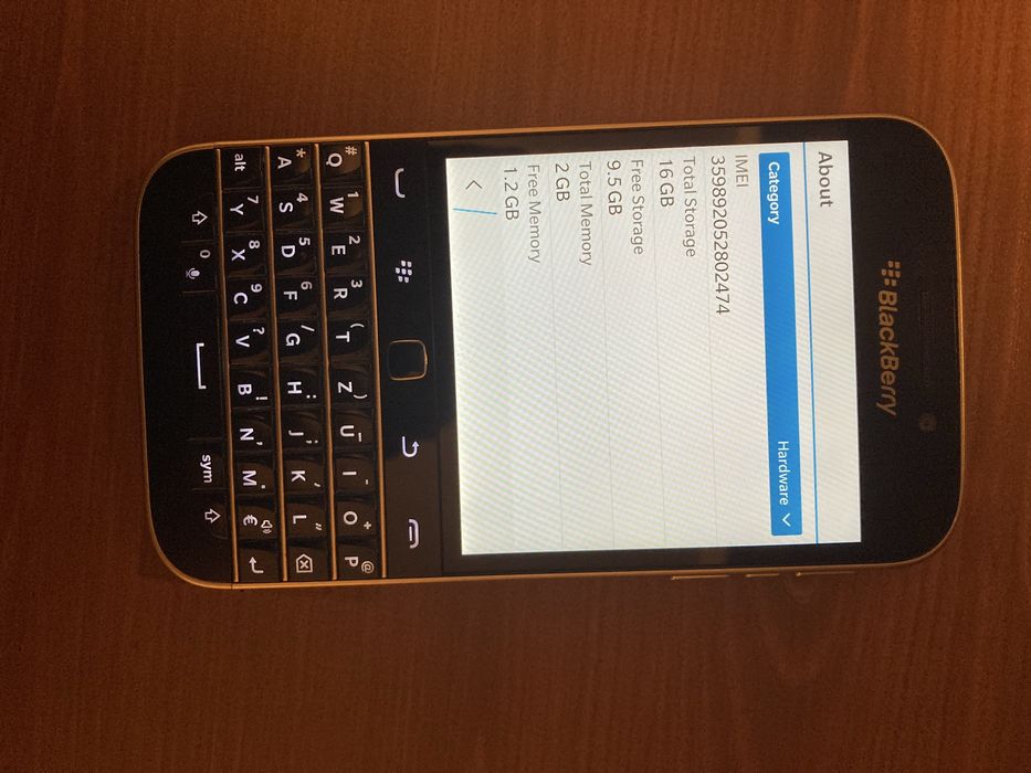 blackberry classic impecabil