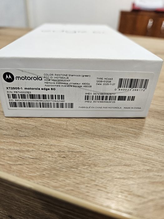 Motorola Edge 60 512GB NOU