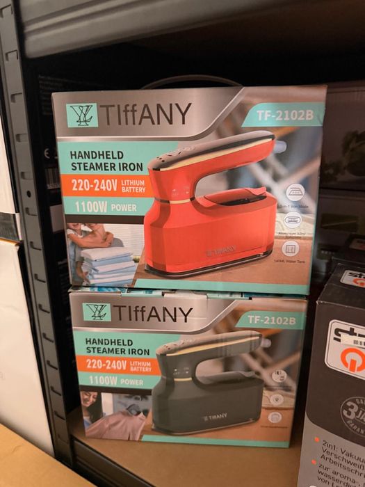 Парна ютия Tiffany TF‑2102B 1100W Мини - Гладене с пара - Преносима