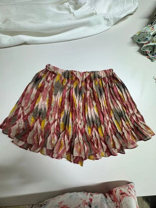 Fusta pantalon matase