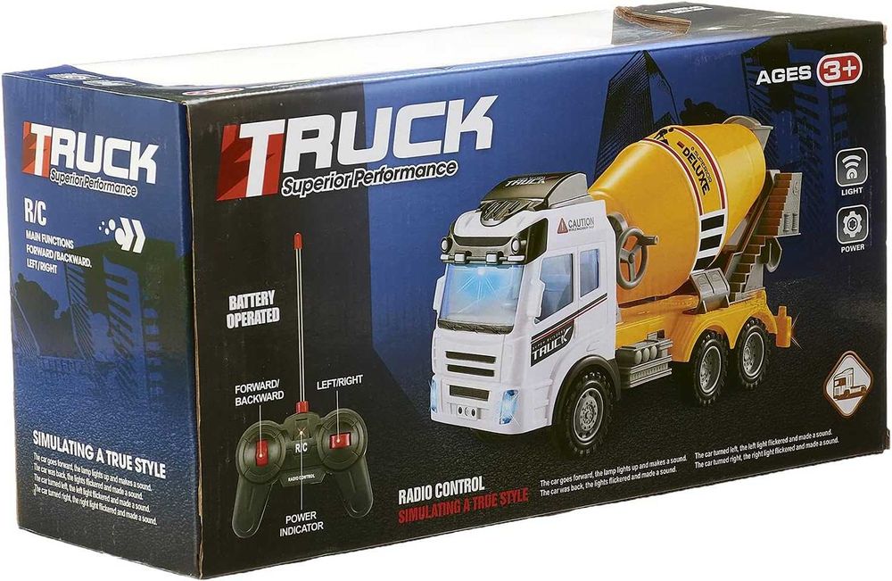 Камион миксер за цимент с дистанционно управление