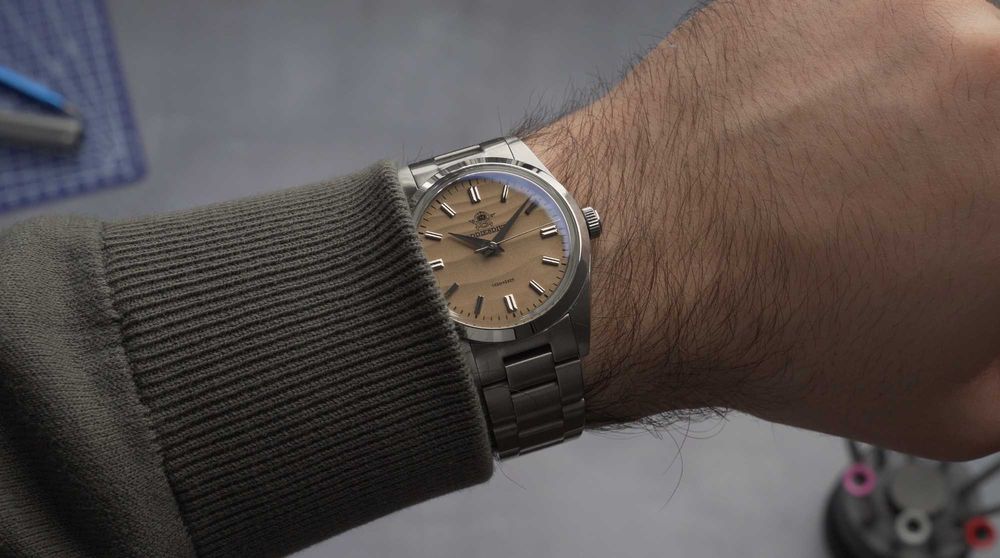 Ceas Addiesdive AD2030 36mm Dessert Yellow "Grand Seiko Killer"