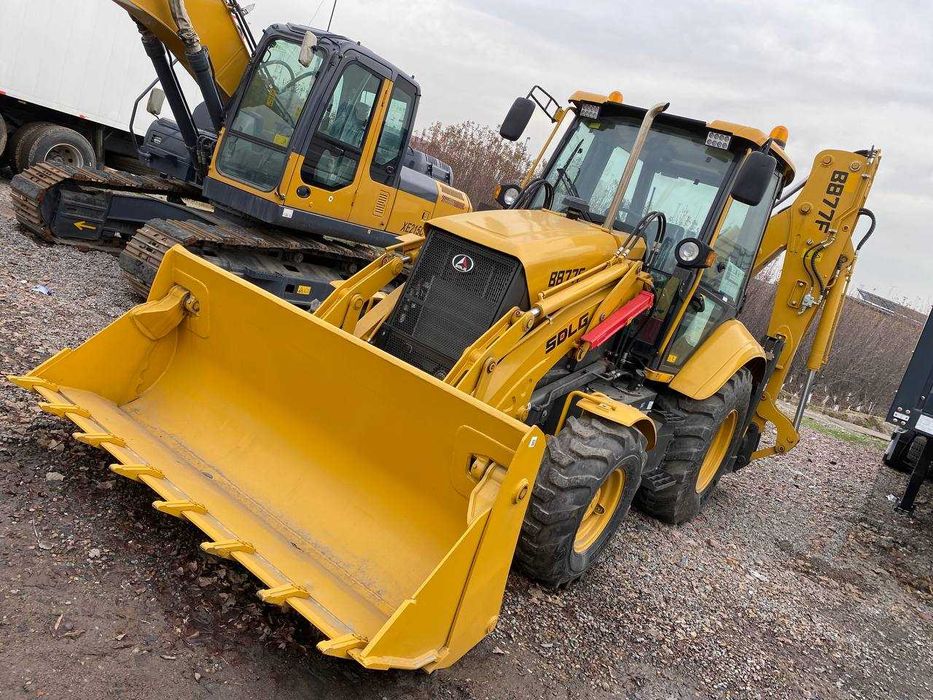 Колёсный экскаватор-погрузчик SDLG B877F  -0,18/1,0 куб.м, Ориент Озод