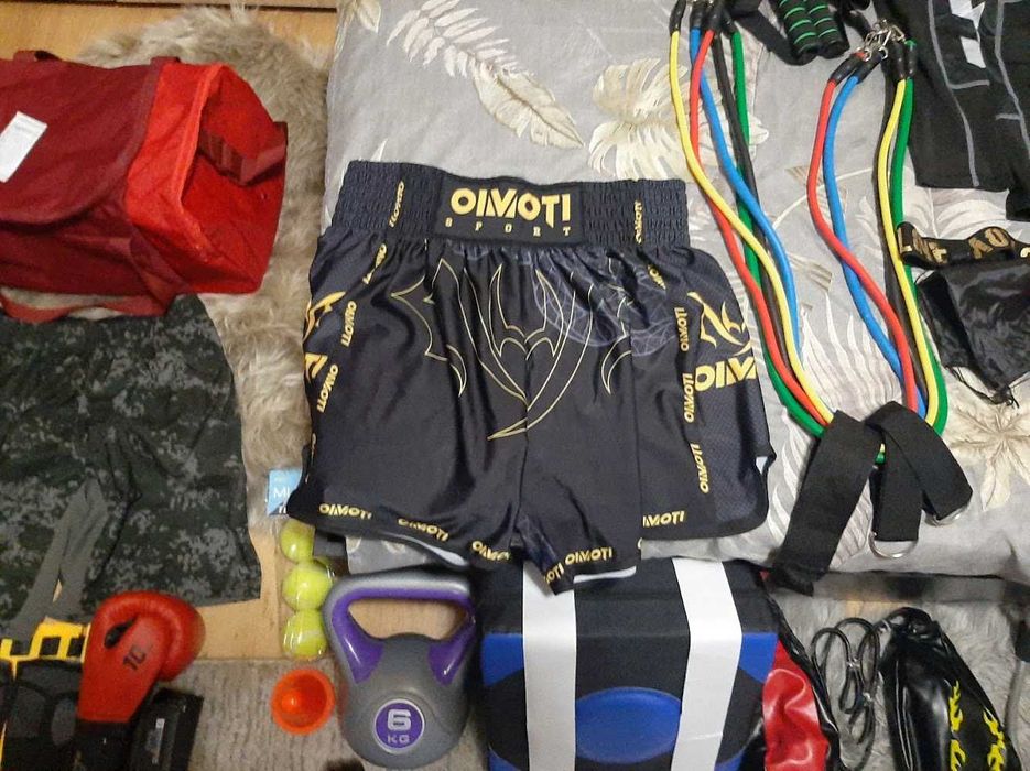 Пълен комплект за тренирофки и професионален бокс ТИБИЯ И СТЪПАЛО ЗА МУАЙ-ТАЙ, КИКБОКС И MMA