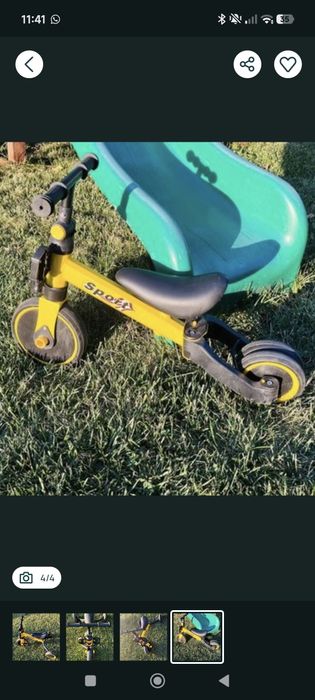 Bicicleta 2 in 1