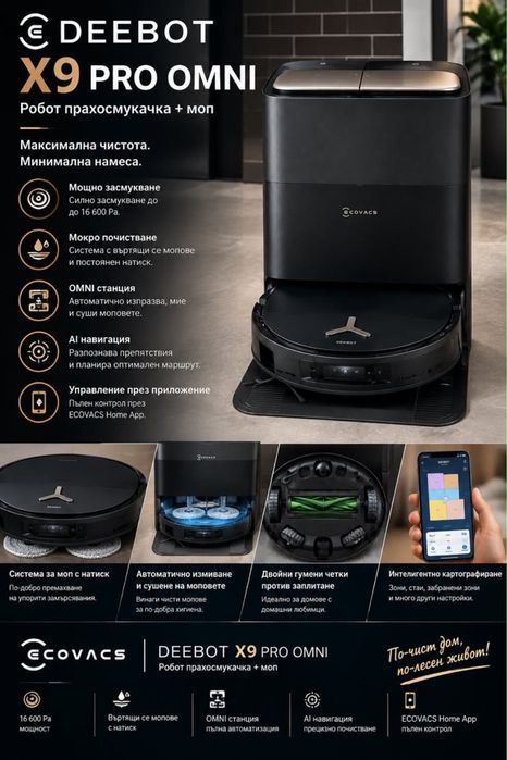 Deebot x9 pro omni