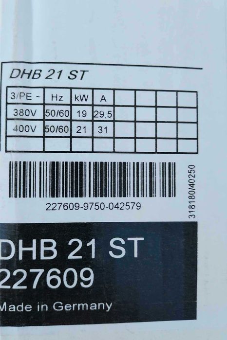 Трифазен проточен бойлер Stiebel ELTRON DHB ST 21