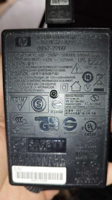 Захранващи адаптори HP и DATECS