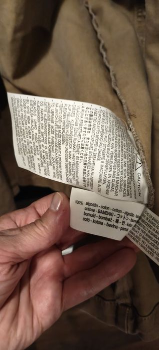 Trenci dama, supradimensionat,Zara mărime M/L,nou cu eticheta