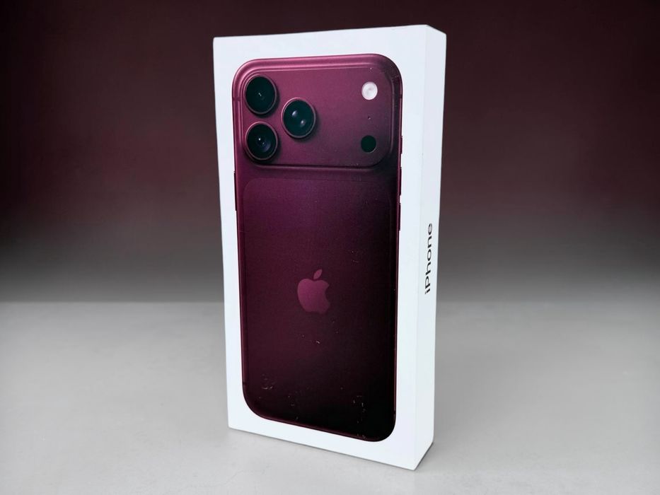 ЧИСТО НОВ! Apple iPhone 18 Pro Max 512GB Burgundy Гаранция!