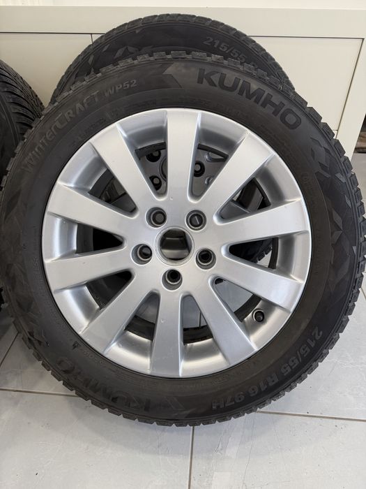 Алуминиеви джанти с гуми 16” 5*112 за фолксваген