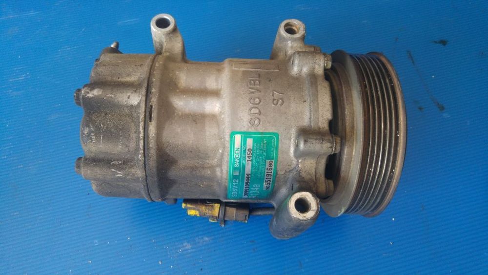 compresor ac citroen c2 c3 1.4 hdi fiat fiorino 1.3 b peugeot 206 1007 bipper 1.4 hdi  9655191680